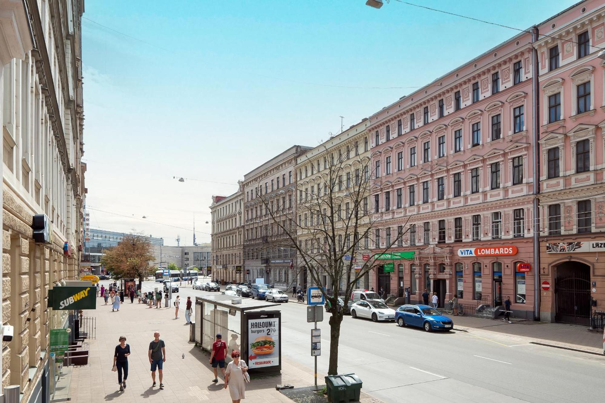Fantastic Studio Apartment In The Heart Of Riga Exterior photo